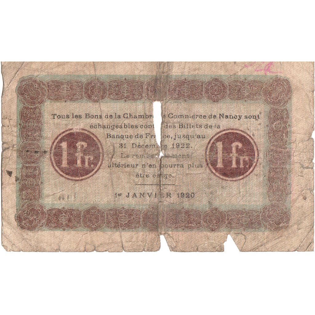 France, 1 Franc, 1918-12-01, F(12-15), Pirot:87-30