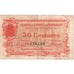 Francia, 50 Centimes, 1914-11-20, MB, Pirot:83-1