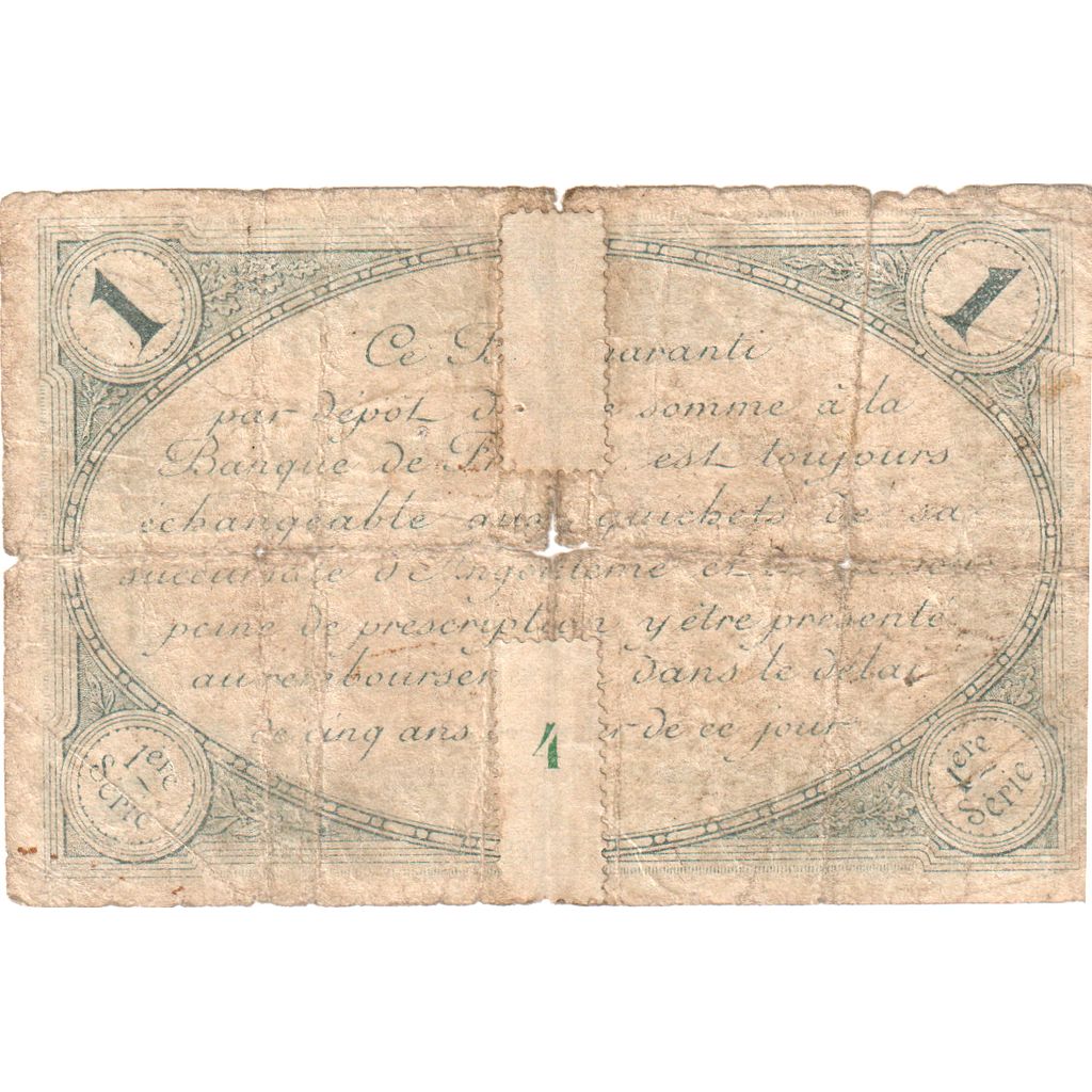 Francja, 1 Franc, 1915-01-15, VF(20-25), Pirot:9-16