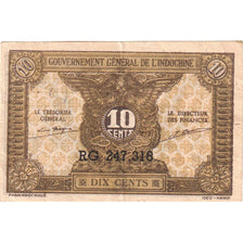 Indocina, 10 Cents, BB