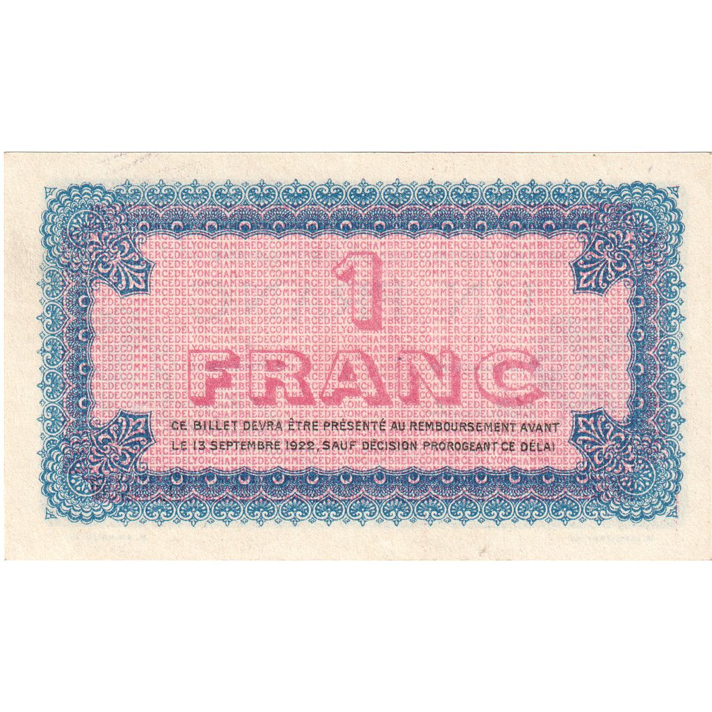 Francia, 1 Franc, 1916-12-28, SPL, Pirot:77-13
