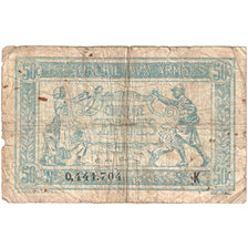 France, 50 Centimes, 1917-1919 Army Treasury, K, VF(20-25)