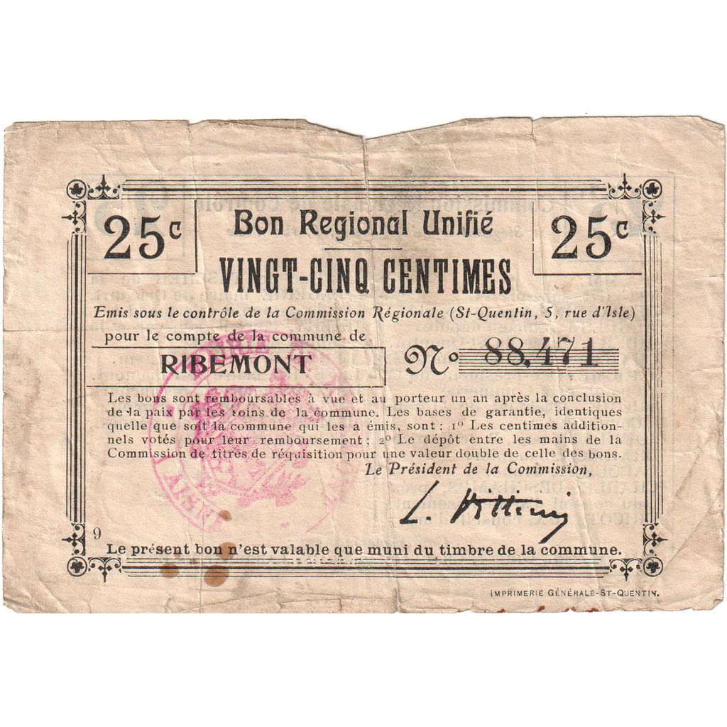 Francia, 25 Centimes, MB, Pirot:02-732