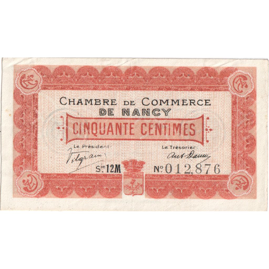 Francia, 50 Centimes, 1918-12-01, MBC