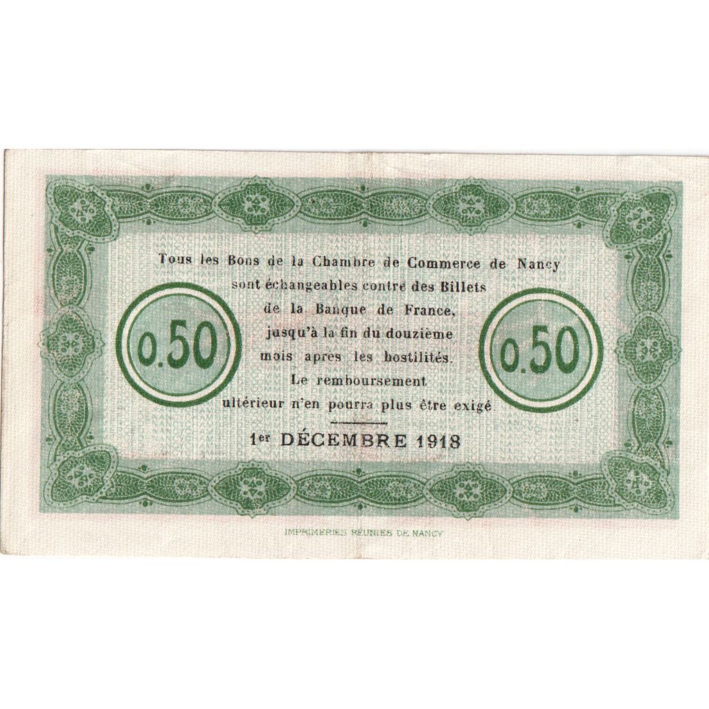 Francia, 50 Centimes, 1918-12-01, MBC