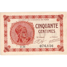 France, 50 Centimes, 1920-03-10, UNC(63), Pirot:97-10