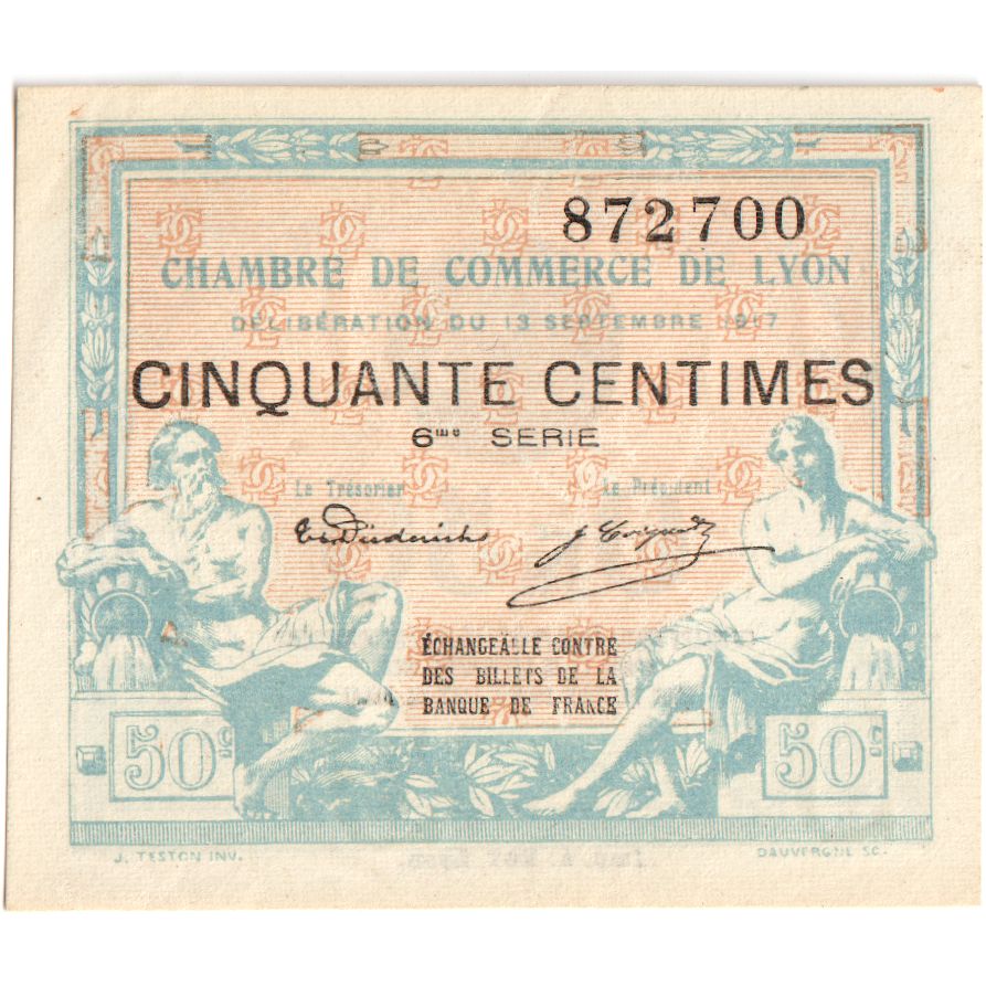 Francia, 50 Centimes, 1922-06-15, SPL-, Pirot:77-26