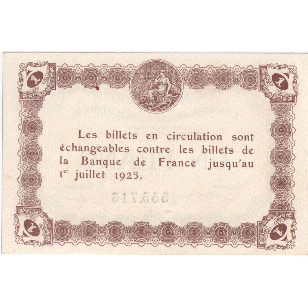 France, 1 Franc, 1921-06-25, UNC(65-70), Pirot:56-14