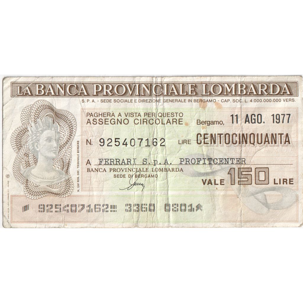 Italia, 150 Lire, 1977-04-19, BB