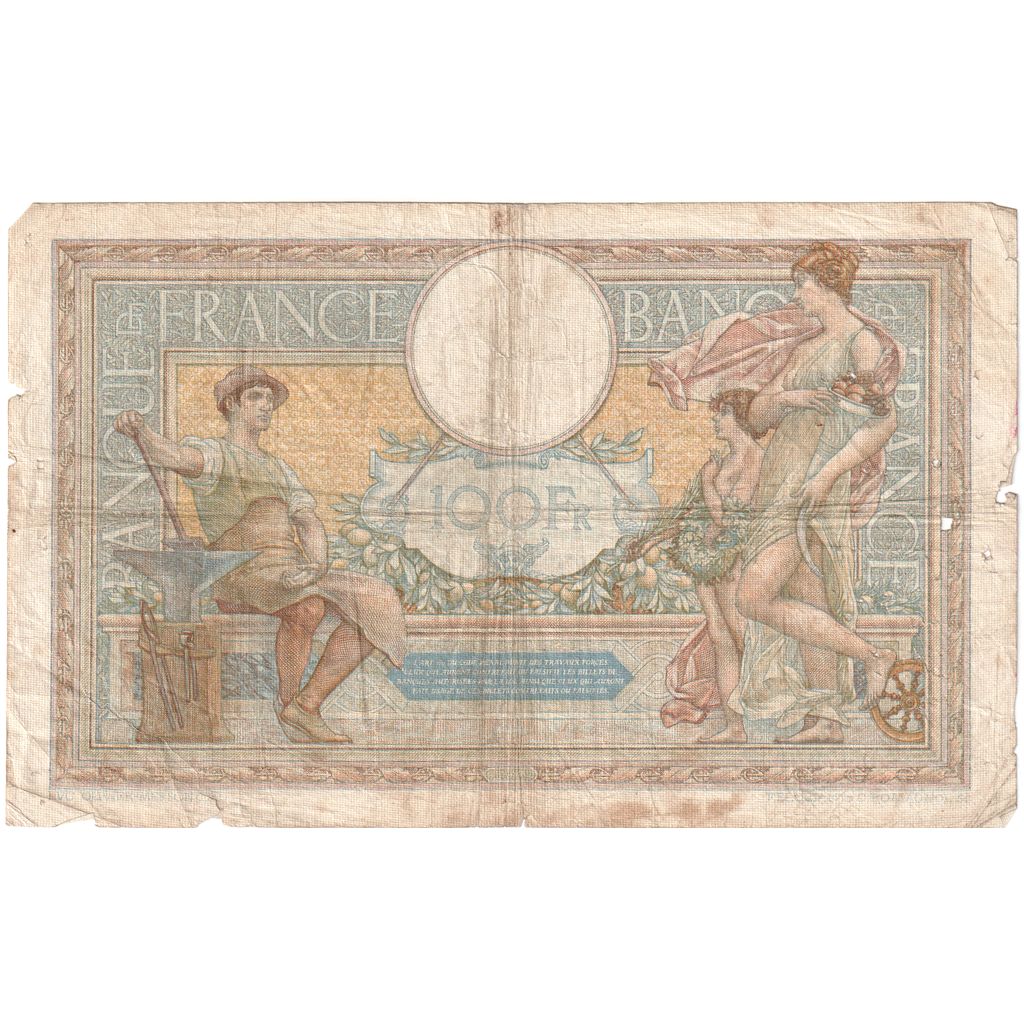 Francja, 100 Francs, Luc Olivier Merson, 1935-03-28, D.47911, VF(20-25)