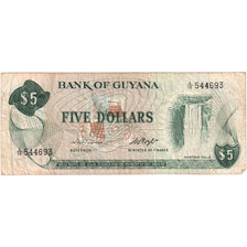 Guyana, 5 Dollars, MB+