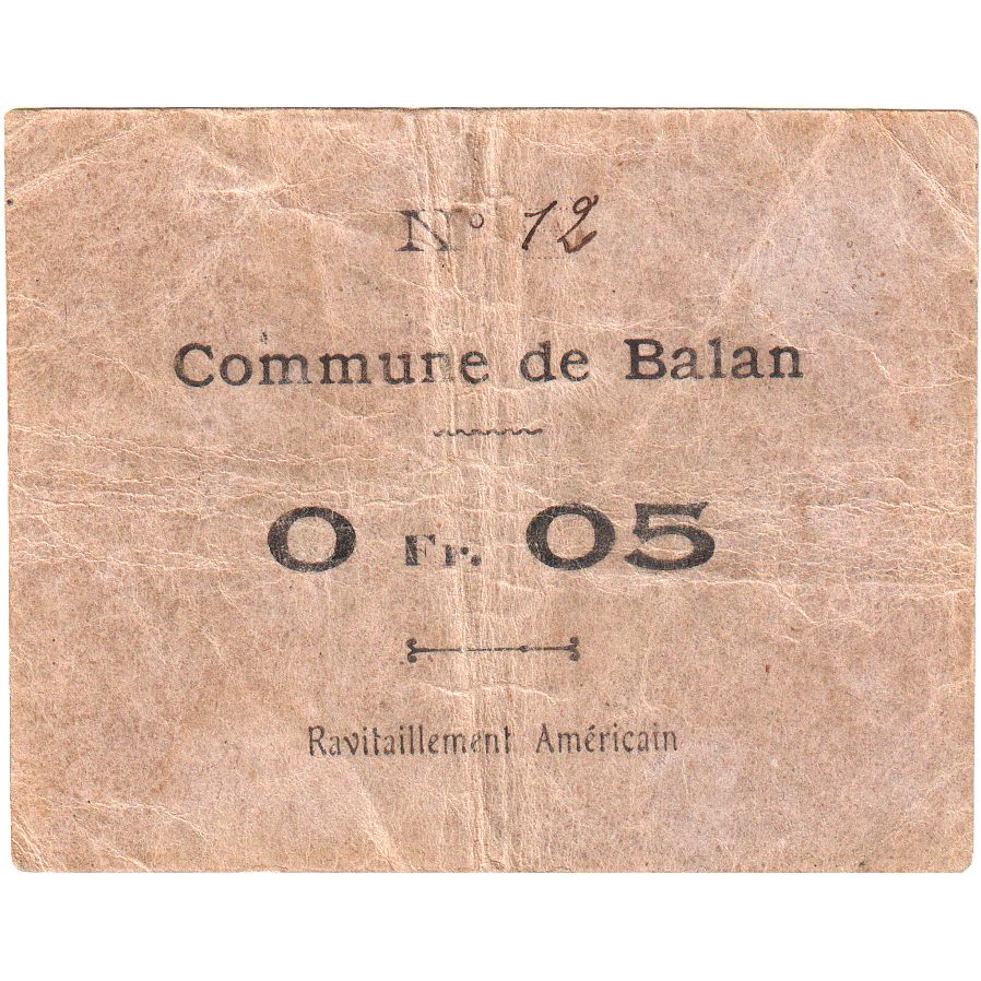 Francia, 5 Centimes, BC+