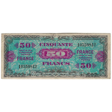 Francia, 50 Francs, 1944, BC, Fayette:VF24.01, KM:117a