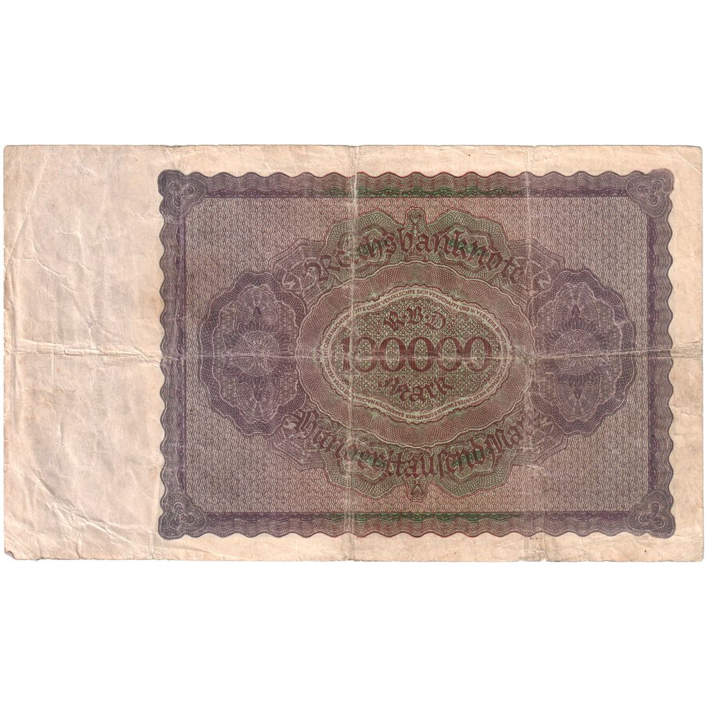 Deutschland, 100,000 Mark, 1923-02-01, SS