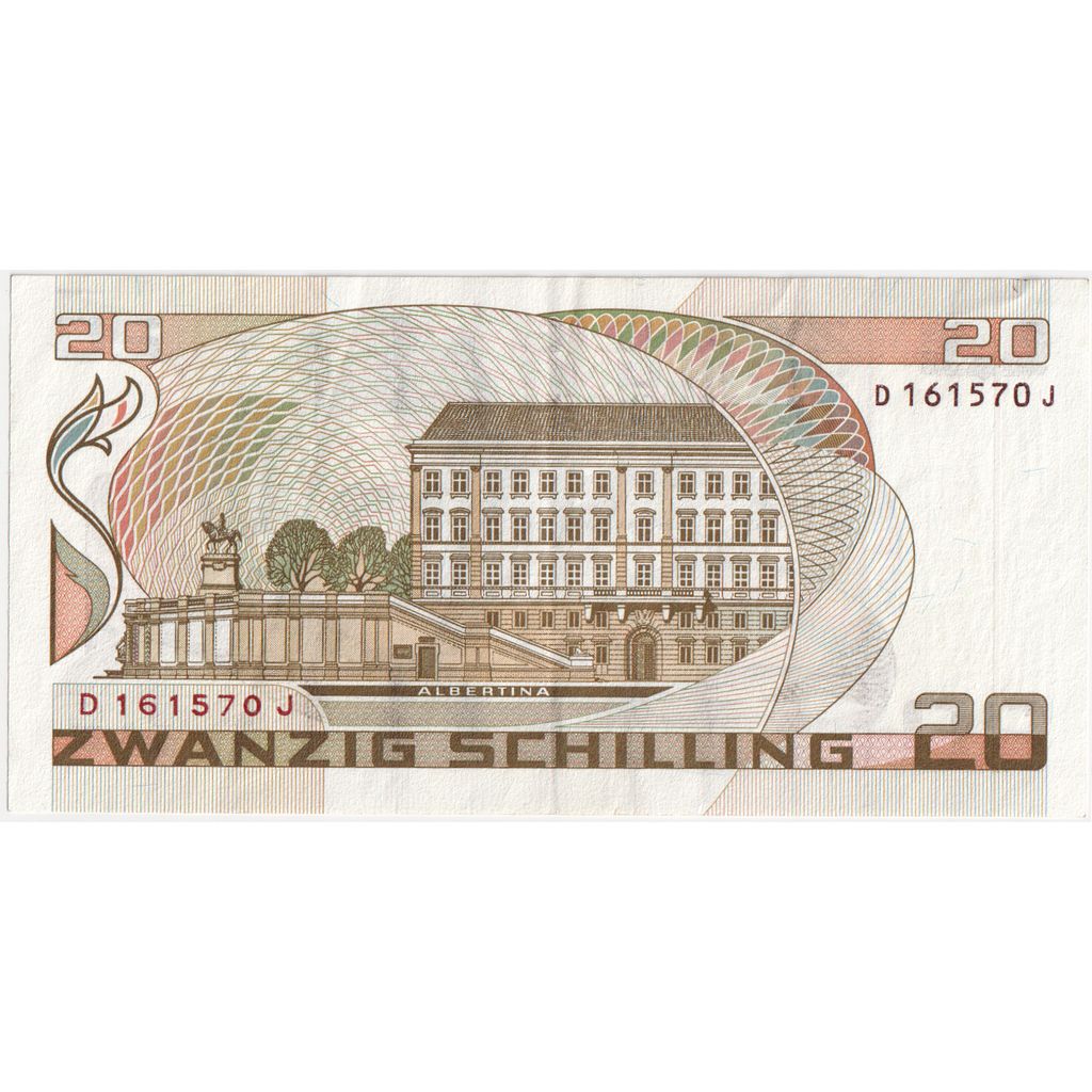 Autriche, 20 Schilling, 1985-10-01, SUP