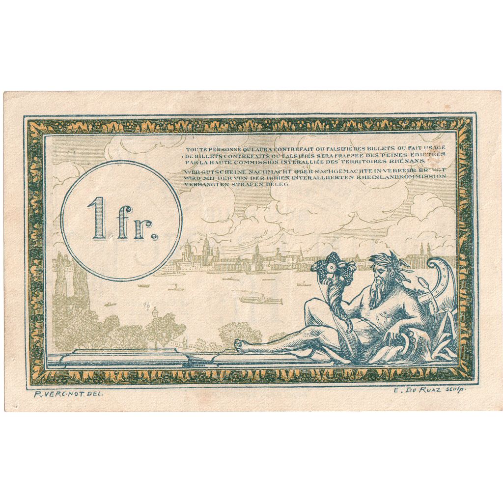 France, 1 Franc, EF(40-45), Pirot:135-5