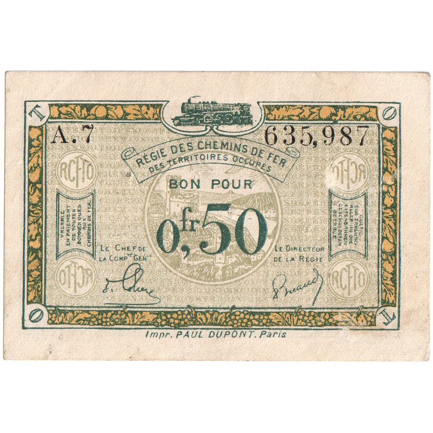 France, 50 Centimes, TTB, Pirot:135-4