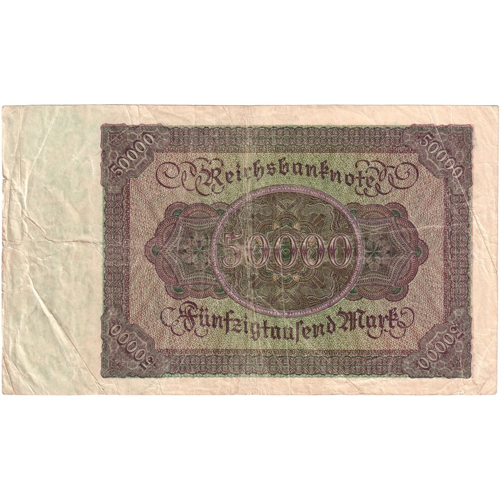 Deutschland, 50,000 Mark, 1922-11-19, SS