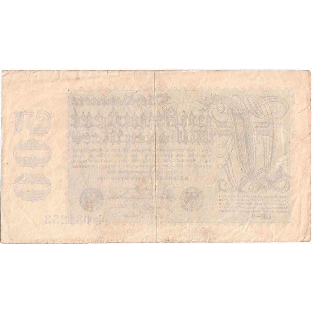 Germania, 500 Millionen Mark, 1923-09-01, BB