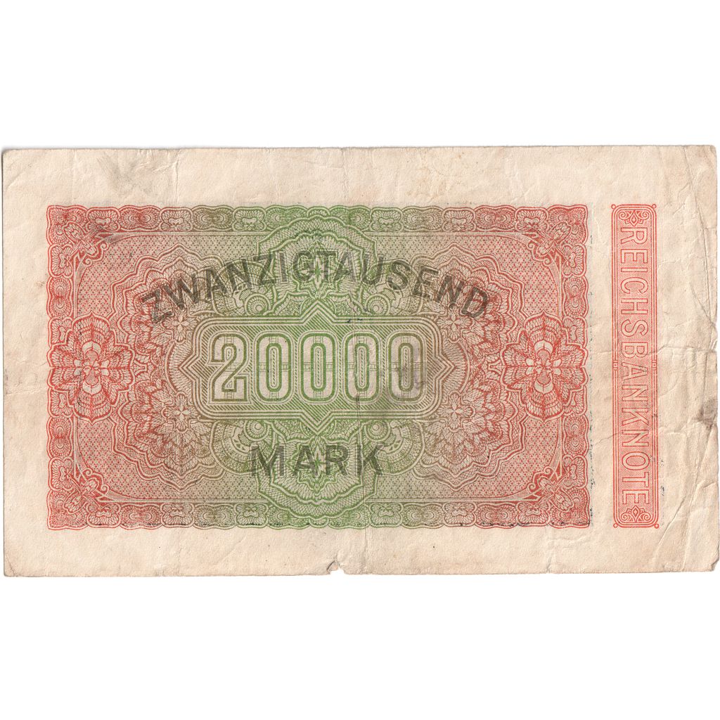 Deutschland, 20,000 Mark, 1923-02-20, S+