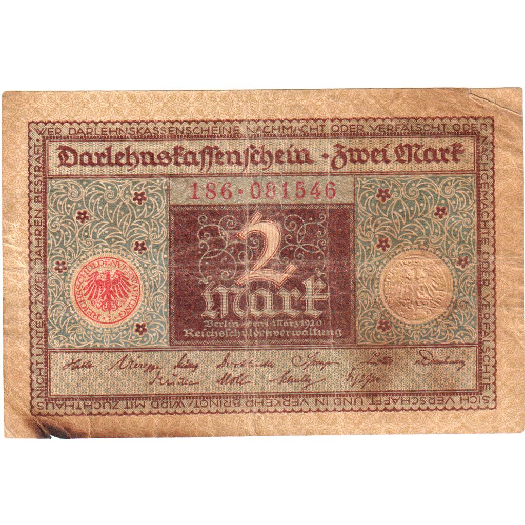 Alemania, 2 Mark, BC