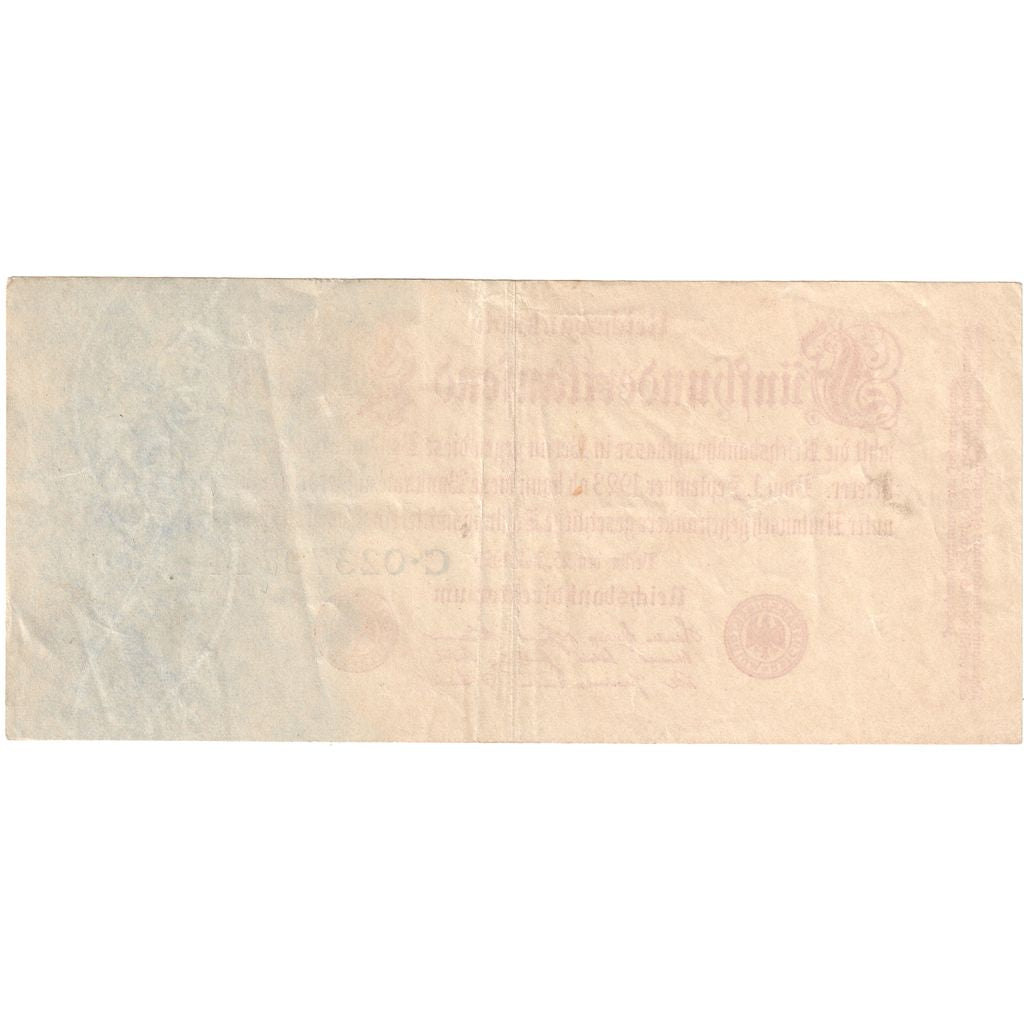 Alemania, 500000 Mark, 1923-07-25, EBC