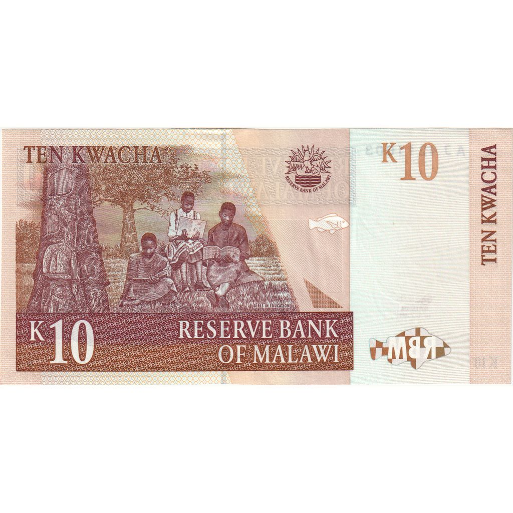 Malawi, 10 Kwacha, 1997-07-01, FDS