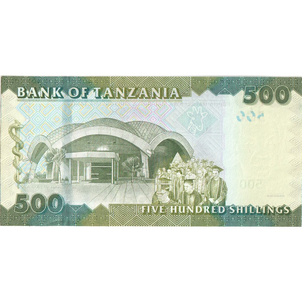 Billet, Tanzania, 500 Shilingi, Undated (2010), Undated (2010), KM:40, NEUF