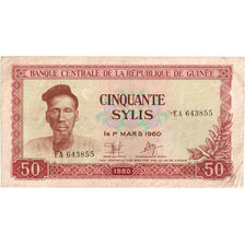 Banconote, Guinea, 50 Sylis, 1960, 1960-03-01, KM:25a, BB