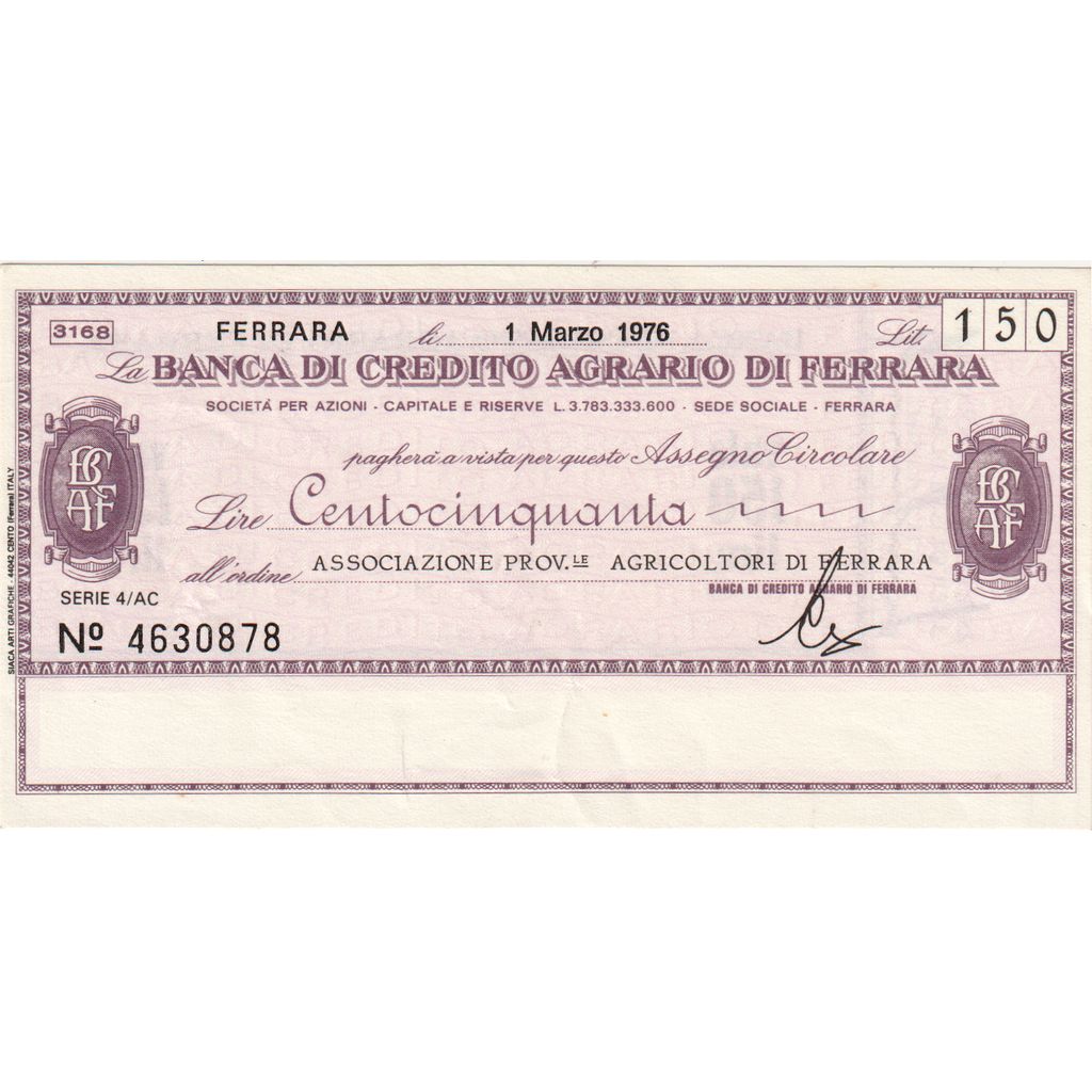 Italia, 150 Lire, 1976-03-01, Torino, BB