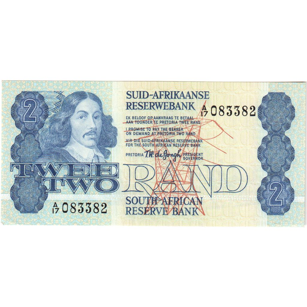 South Africa, 2 Rand, UNC(65-70)