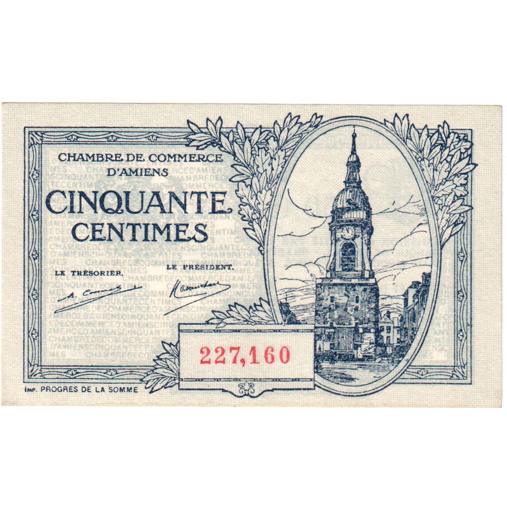 France, 50 Centimes, SUP, Pirot:7-55