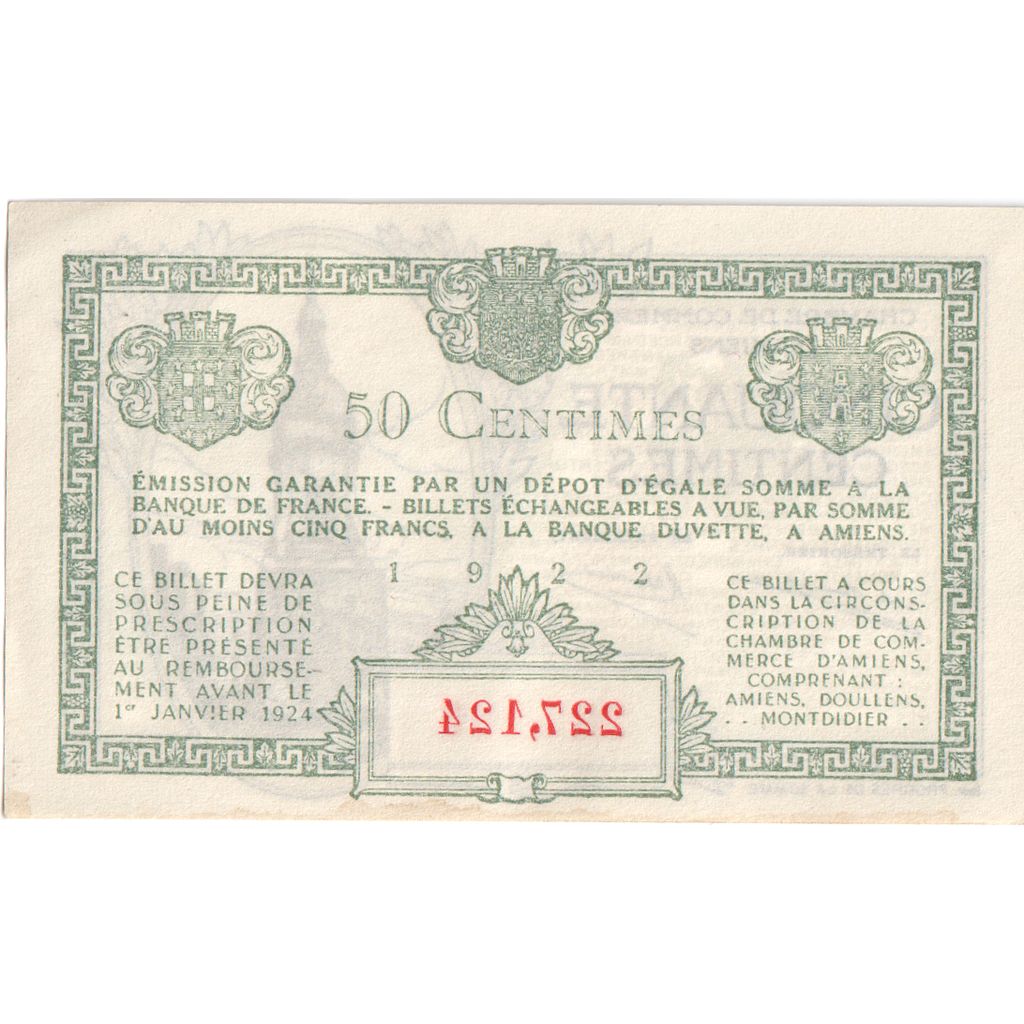 Francia, 50 Centimes, UNC 63, Pirot:7-55