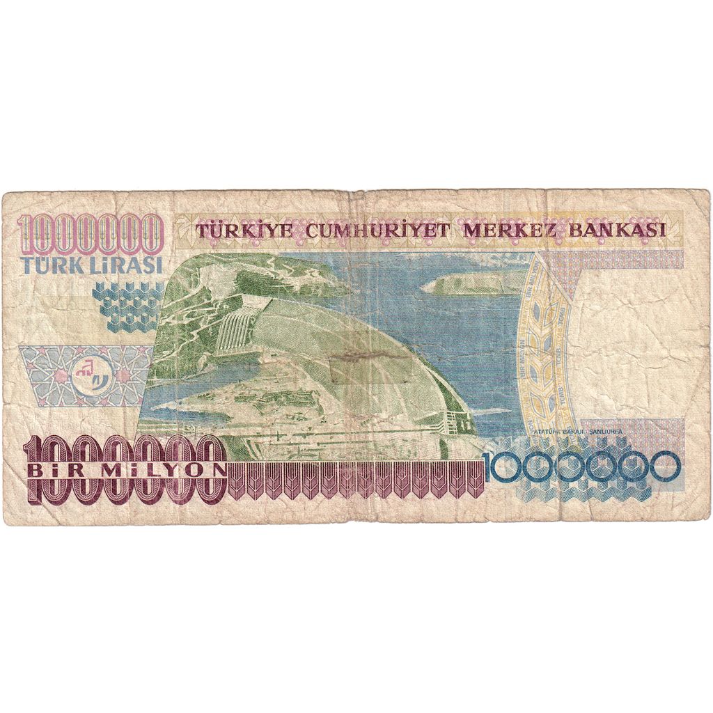 Turkije, 1000000 Lira, 1970-10-14, TB