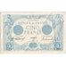 Frankreich, 5 Francs, Bleu, 1912-09-19, U.993, SS