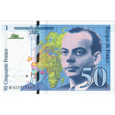 France, 50 Francs, St Exupéry, M023015807, UNC(65-70)