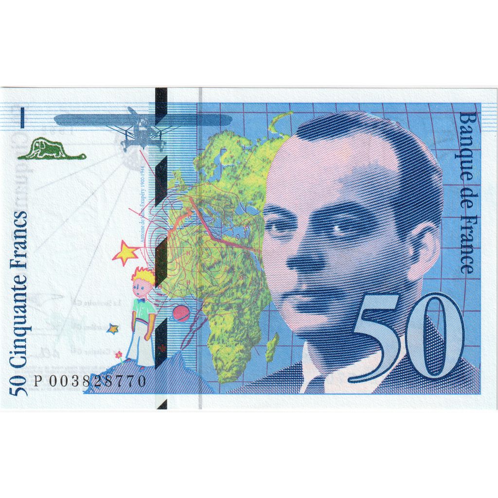France, 50 Francs, St Exupéry, P003828770, NEUF