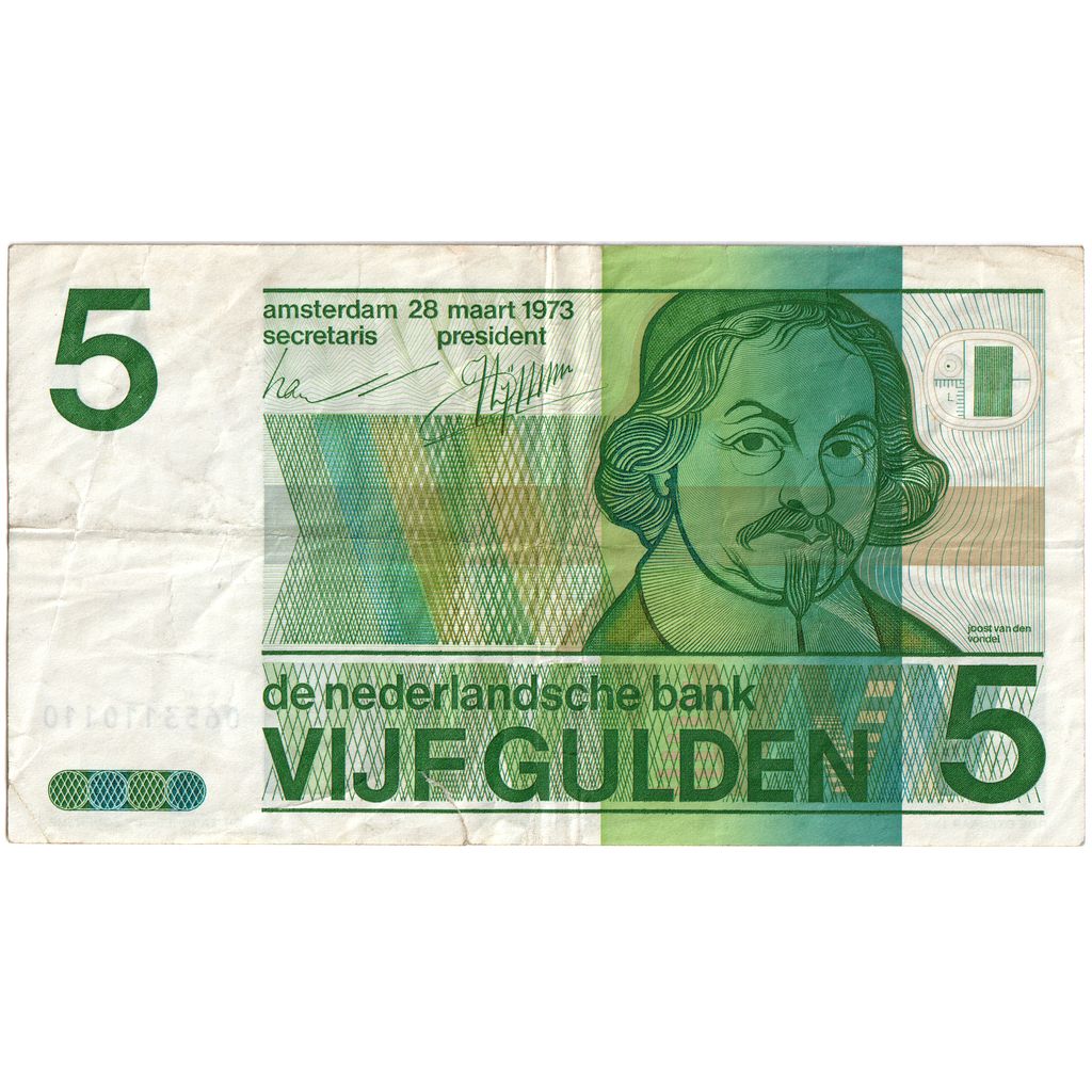 Niederlande, 5 Gulden, 1973-03-28, SS