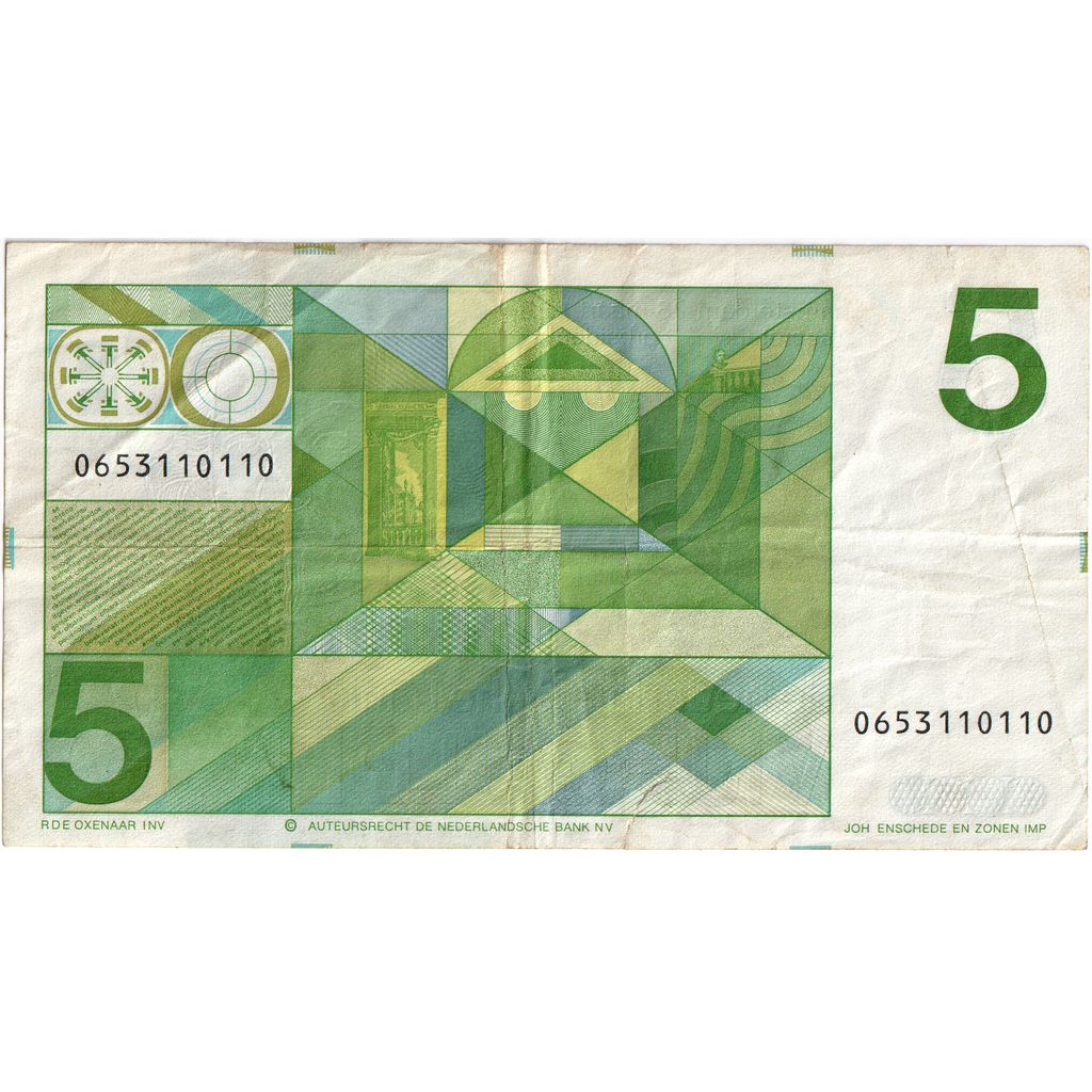 Niederlande, 5 Gulden, 1973-03-28, SS