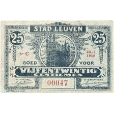 Belgien, LEUVEN, 25 Centimes, VZ