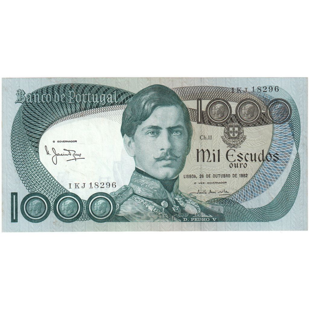 Portugal, 1000 Escudos, 1982-10-26, MBC