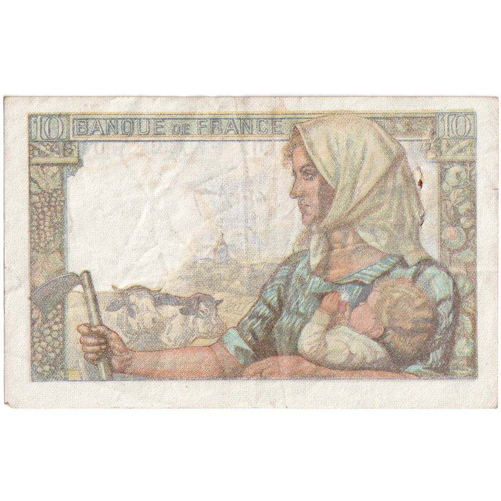 France, 10 Francs, Mineur, 1949-06-30, O.204, EF(40-45)