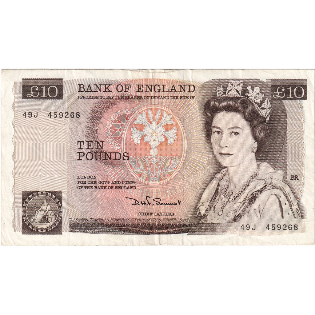 Großbritannien, 10 Pounds, SS