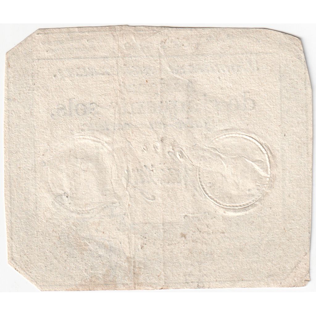 France, 50 Sols, Other, 1792-01-04, SERIE 2960, EF(40-45)