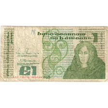 Ireland - Republic, 1 Pound, 1988-10-10, S