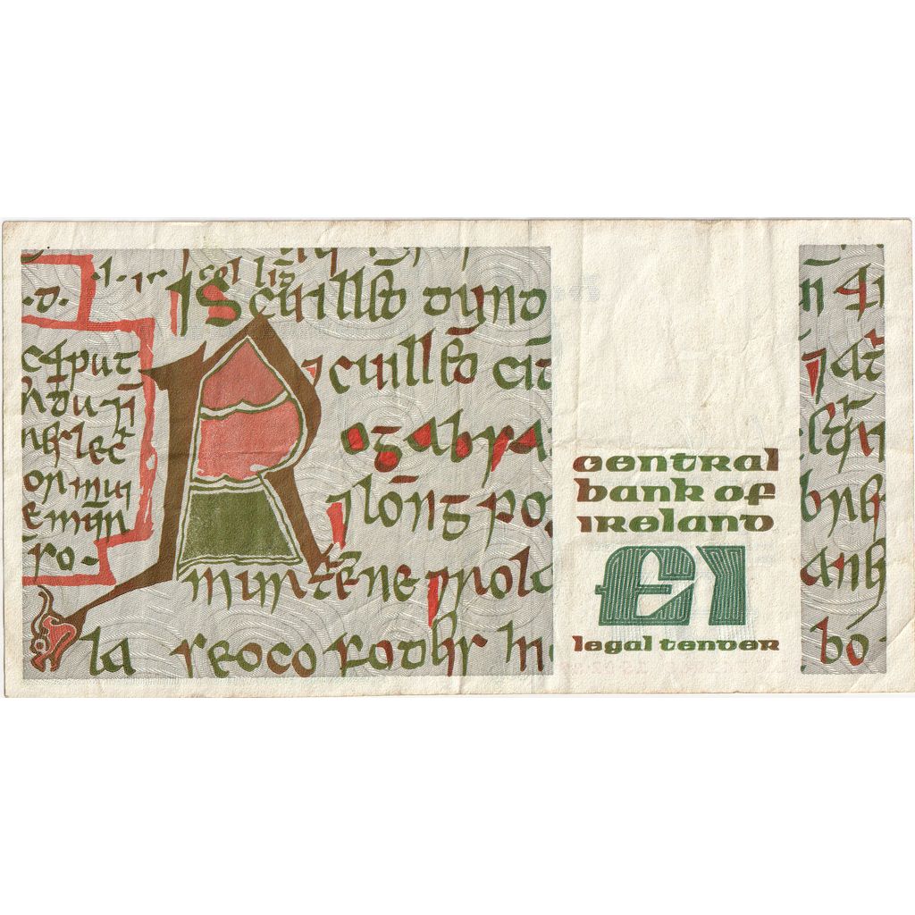 Irlanda - Repubblica, 1 Pound, 1989-02-15, BB
