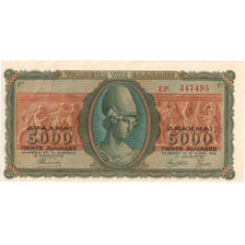 Grèce, 5000 Drachmai, 1943-07-19, NEUF