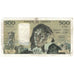 France, 500 Francs, Pascal, 1983, E.185, VF(20-25), Fayette:71.29, KM:156e