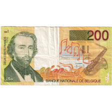 Belgia, 200 Francs, EF(40-45)
