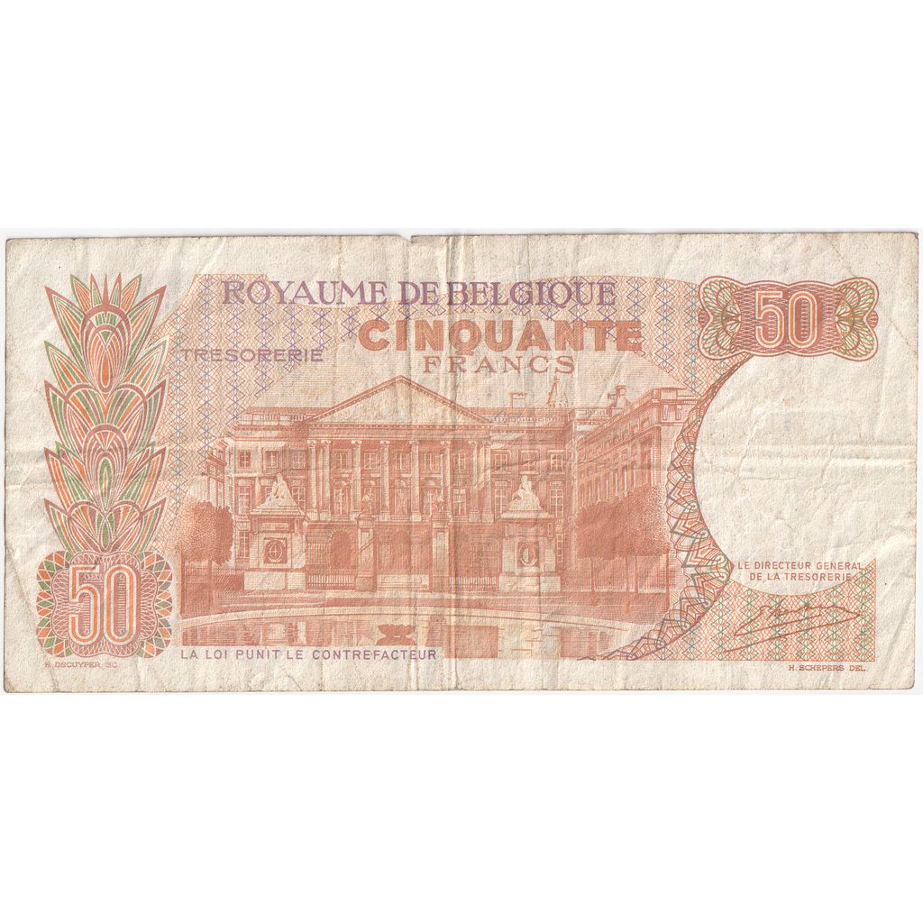 Belgio, 50 Francs, 1966-05-16, MB